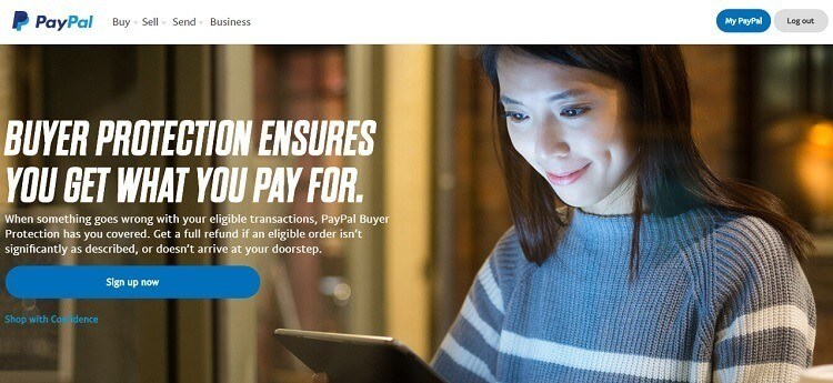 Paypal có chính sách bảo vệ người mua hàng rất tốt