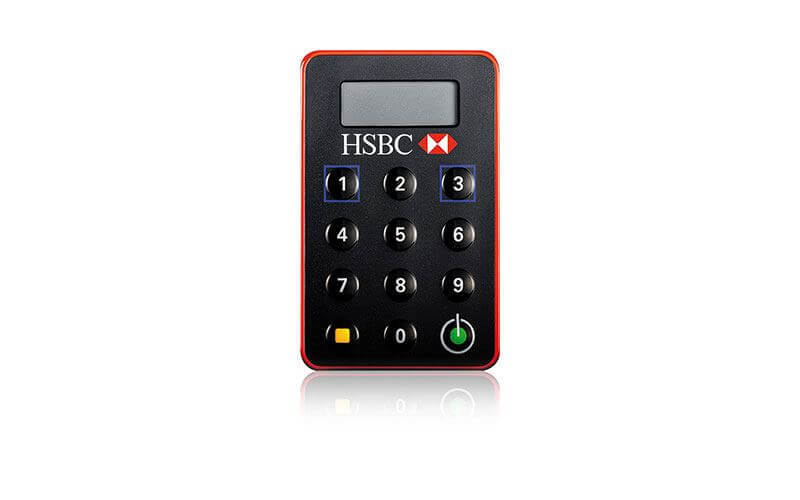 Token tạo mã OTP của ngân hàng HSBC