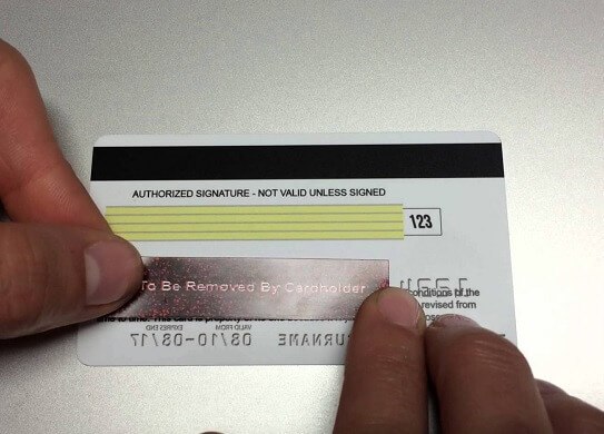 sticker co the dan kin cvv cvc Sử dụng Sticker bạn có thể dán kín mã CVV, CVC, số thẻ.v..v