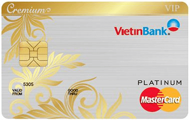 the tin dung vietinbank mastercard Thẻ VietinBank Cremium MasterCard