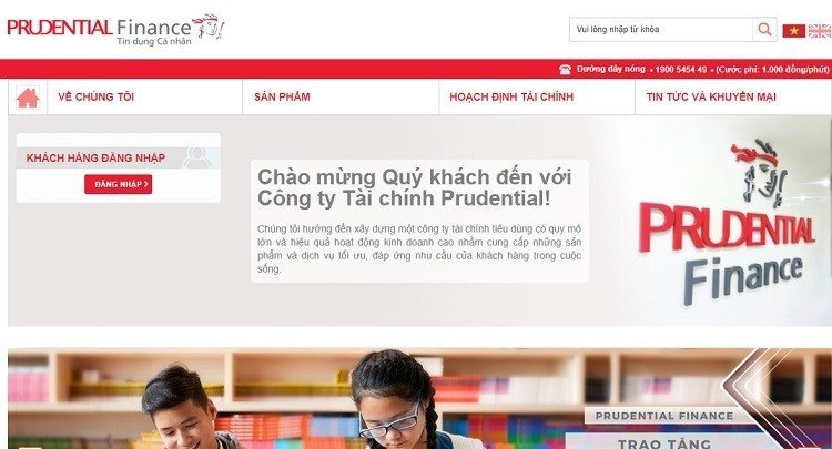vay tieu dung prudential finance Dịch vụ vay tiêu dùng Prudential Finance