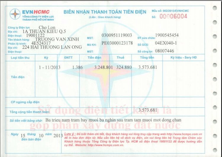 vay tieu dung tra gop voi hoa don dien Bạn có thể vay tiêu dùng trả góp qua hóa đơn điện