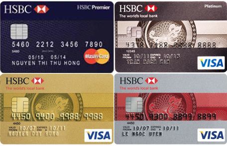 The-Tin-Dung-HSBC Thẻ tín dụng HSBC mình từng quẹt vượt hạn mức tín dụng