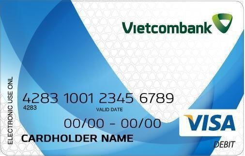 the-ghi-no-visa-vietcombank Thẻ Visa Debit Vietcombank