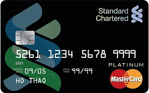 Thẻ tín dụng Standard Chartered Platinum Cashback