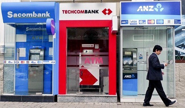 Các ngân hàng lớn có nhiều cây ATM hơn các ngân hàng nhỏ