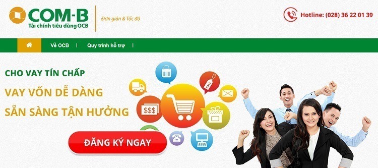 Dịch vụ vay tiền tín chấp từ ngân hàng OCB