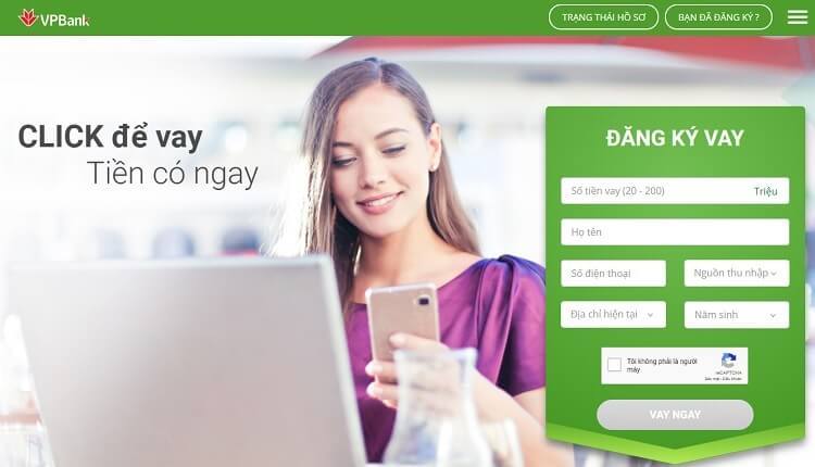 Bạn có thể vay tiền nóng VPBank online