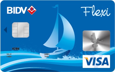 Thẻ tín dụng BIDV Visa Flexi