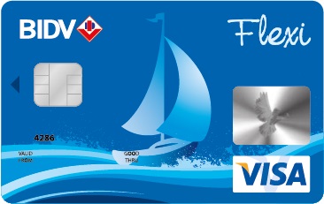 BIDV Card Flexi Thẻ tín dụng BIDV Visa Flexi