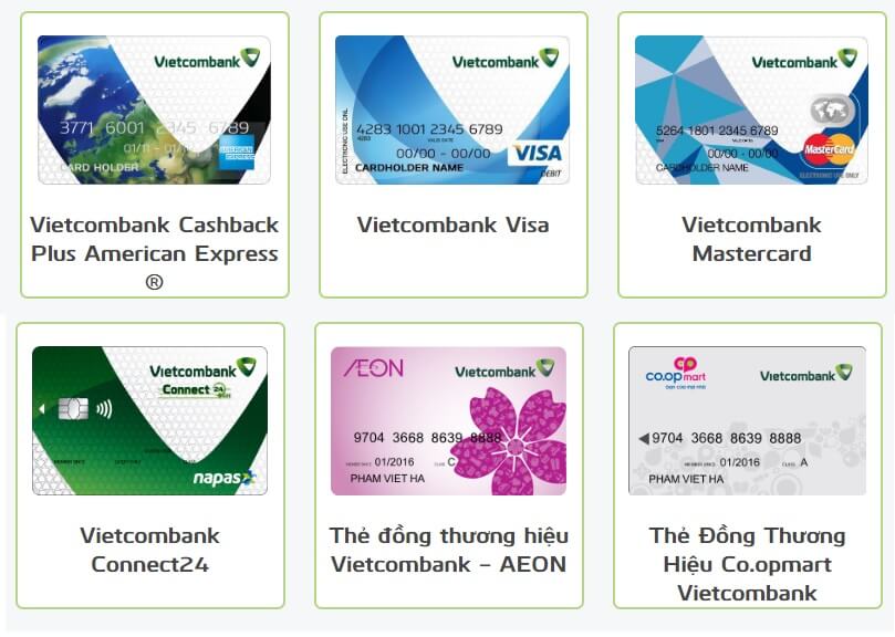Làm thẻ ngân hàng Vietcombank cần những gì?
