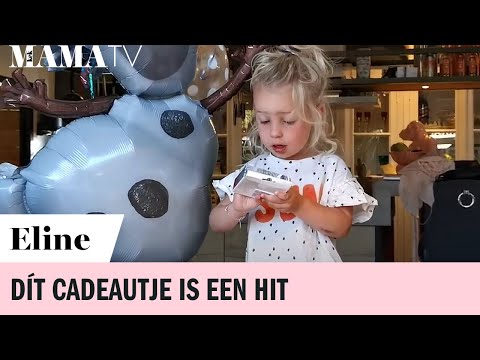 Elines dochter (3) is jarig en wordt van dít cadeautje dolgelukkig