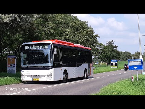Cabinerit Spijkenisse - Zuidland - Hellevoetsluis, EBS Bus 106