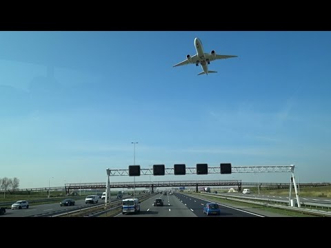 Schiphol Airport -  Den Haag by bus HOLLAND