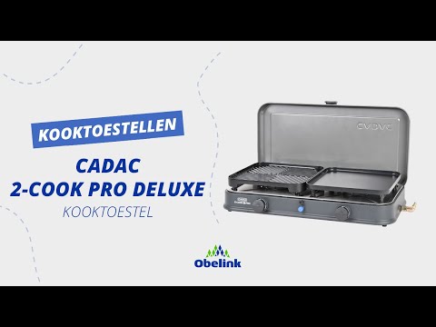 CADAC kooktoestel 2-Cook Pro Deluxe | Productvideo | Obelink Vrijetijdsmarkt