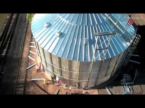 How to build grain storage silo