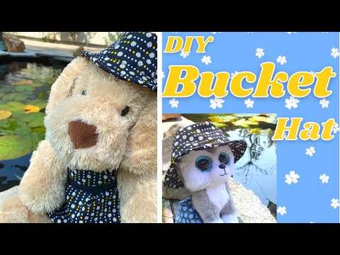 How to Make a Bucket Hat for a Stuffed Animal