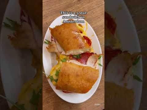 The best sandwich in Amsterdam. Get this 5 star sandwich to go or take your time and eat it at SW.