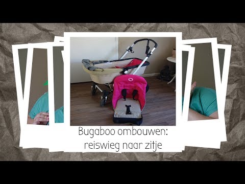Bugaboo Cameleon ombouwen: reiswieg naar zitje | de Maffe Mama