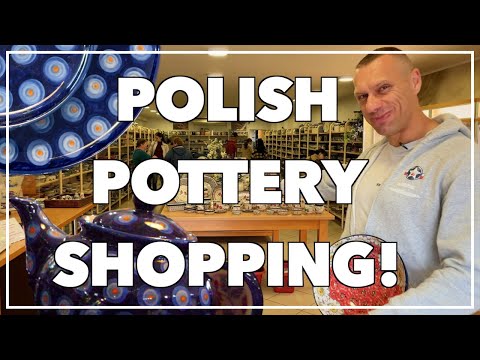 What to expect? Polish Pottery Shopping Guided Tour (More4U) in Bolesławiec Poland!