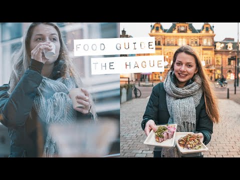 FOOD TOUR THE HAGUE, NETHERLANDS! | Vegan Sushi, Hotdogs, Amazing Pastry, Manouche & MORE!