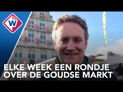 Burgemeester van Gouda houdt elke week 'spreekuur' op de markt  - OMROEP WEST