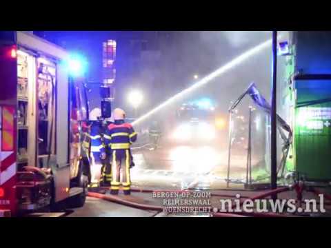 Brand Burgemeester Blomlaan Bergen op Zoom 7-12-2017