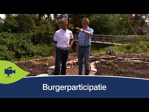 Burgerparticipatie: Hovenier en burger slaan handen ineen