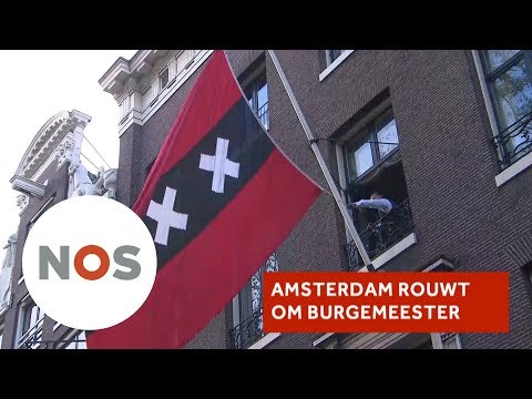 VAN DER LAAN: Amsterdammers reageren op overlijden burgemeester