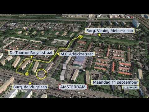 Amsterdam (follow-up): Schietincident aan de Burgemeester de Vlugtlaan