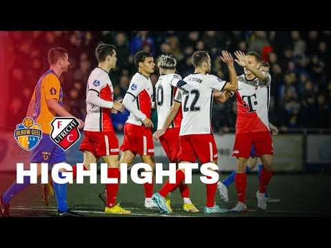 HIGHLIGHTS | FC Utrecht klopt Blauw Geel '38 en BEKERT VERDER 🏆