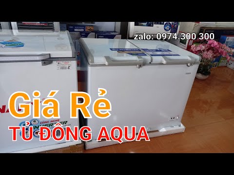 Tủ đông Aqua giá rẻ, Tủ bảo ôn Aqua có tốt không? Tư vấn mua tủ đông Aqua cho gia đình và quán ăn