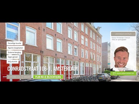 Te koop: Conradstraat 106-1, Amsterdam - Hoekstra en van Eck Makelaars - Méér Makelaar
