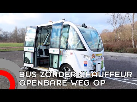 Bus zonder chauffeur nu echt de openbare weg op