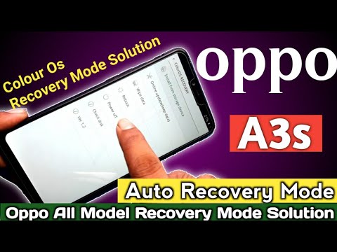 Oppo A3s Recovery Mode | Oppo A3s Recovery Mode Problem | All Oppo Mobile Auto Recovery Mode Problem