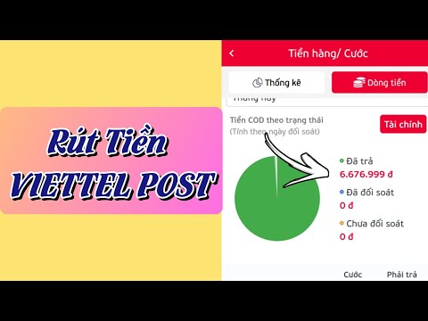 cách rút tiền trên viettel post khi đơn hàng giao thành công | kiếm tiền ATM