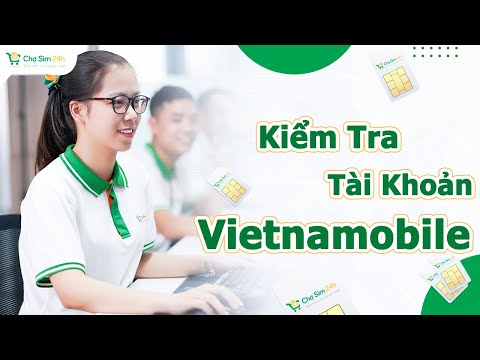 Kiểm tra tài khoản Vietnamobile chính xác | Chợ sim 24h