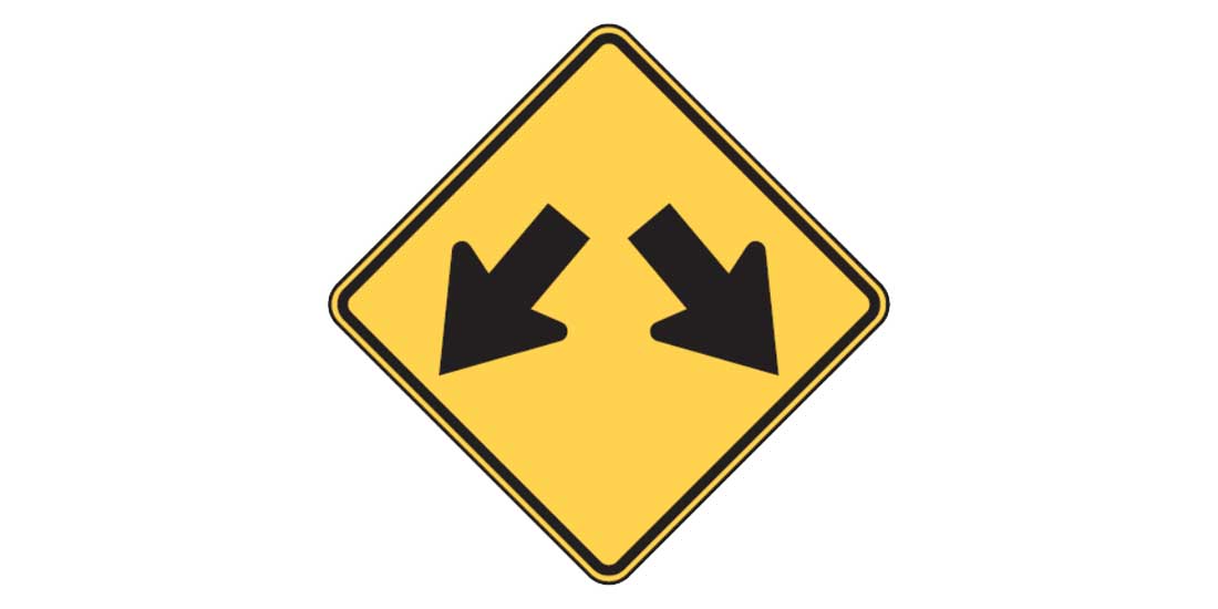 What Does The Double-Arrow Sign Mean?