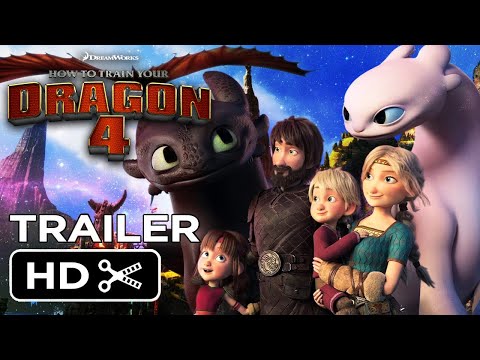 HOW TO TRAIN YOUR DRAGON 4 (2023) | Teaser Trailer Concept