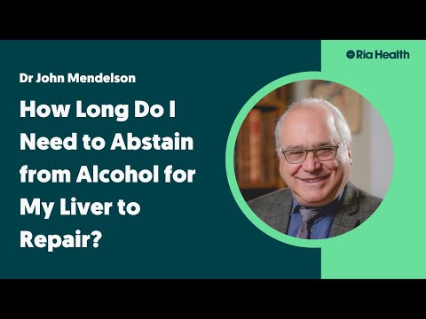 How Long Do I Need to Abstain From Alcohol to Repair My Liver?