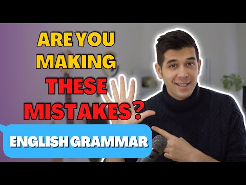 Are You Making These Mistakes In English Grammar?