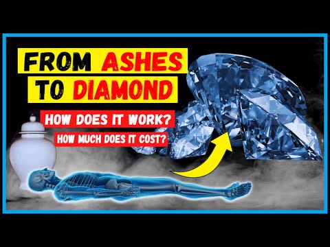 Turn human ashes into diamonds: How it works? - Alternative cremation methodos
