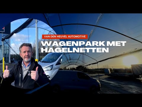 VAN DEN HEUVEL AUTOMOTIVE uit ROOSENDAAL over HAGELNETTEN- FRUITSECURITY HOLLAND