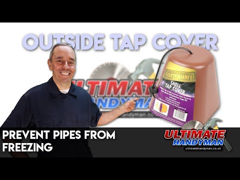 Outside tap cover | prevent pipes from freezing