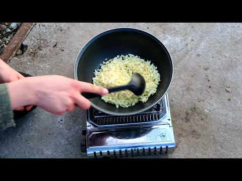Aardappels met spek en ui maken - Koken met Korting op hengelsport