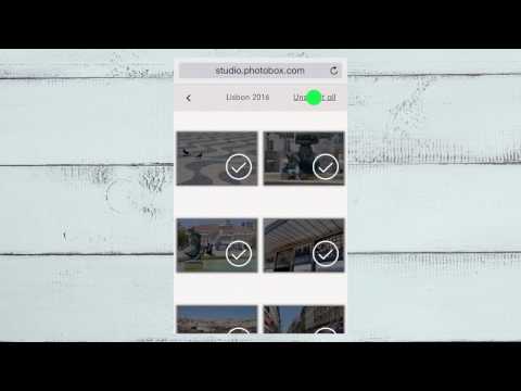 How to create a photo book on mobile