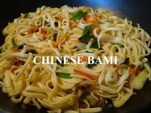 Chinese bami (authentieke bami van Chinees restaurant)