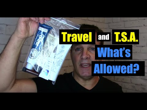 TSA Travel Rules-What Can You Carry On?