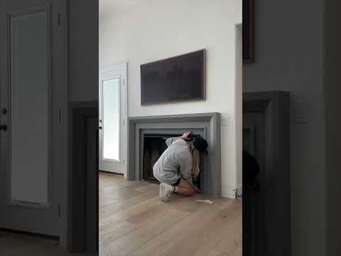 DIY Bedroom Electric Fireplace Install How-to Part 2