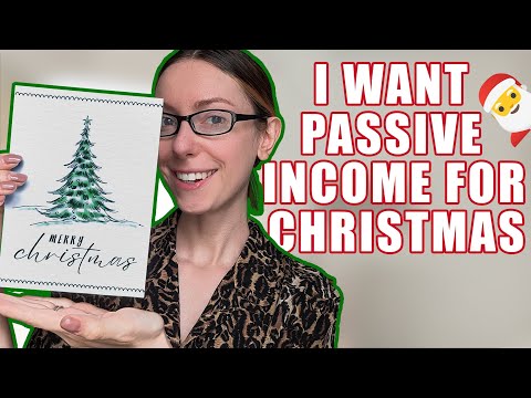 How to make Foldable Christmas Cards for your Etsy Digital Download Business! | 100% Free Process